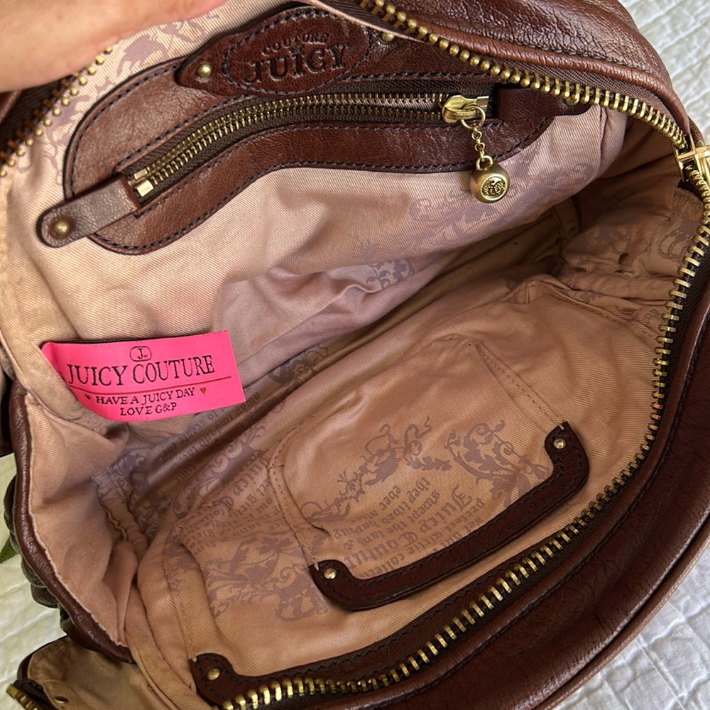 🎉Sale🎉Vintage Brown Juicy Couture bag - Picture 4 of 16